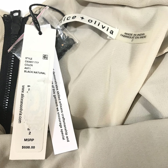 ❌SOLD❌ Alice + Olivia “Silvia” Embellished Dress - Picture 8 of 8